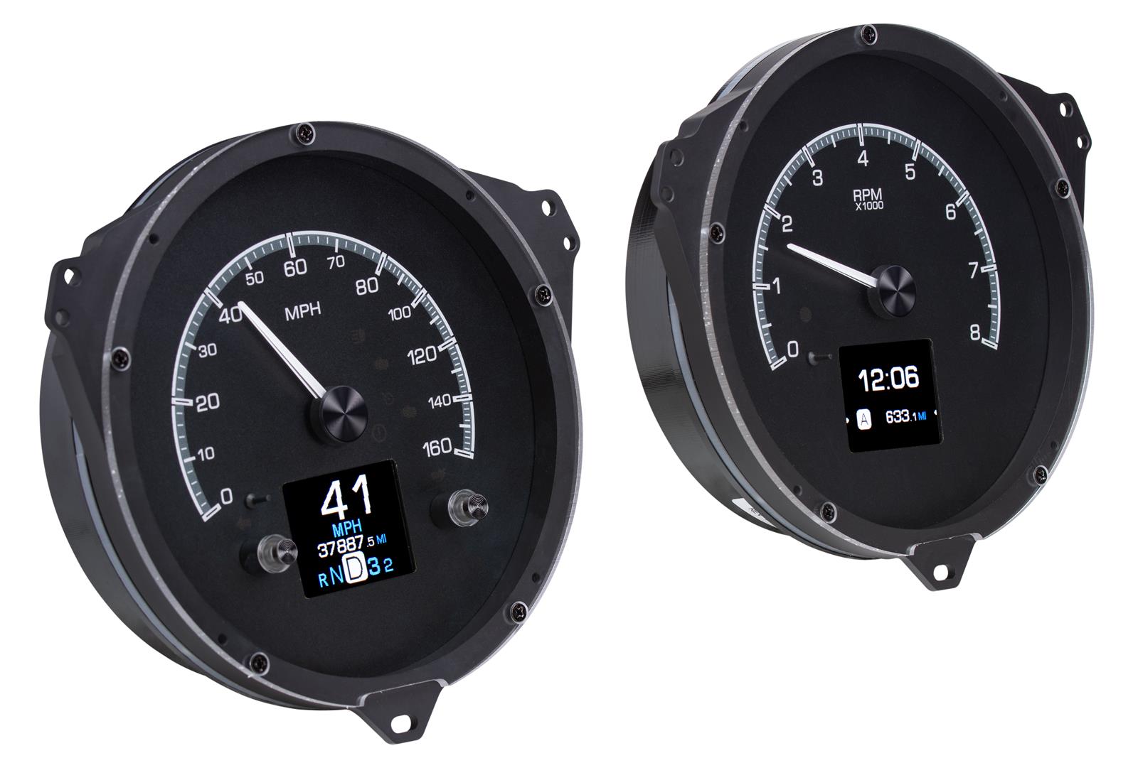 Dakota Digital HDX Direct-Fit Analog Gauge Systems HDX-68C-VET-K