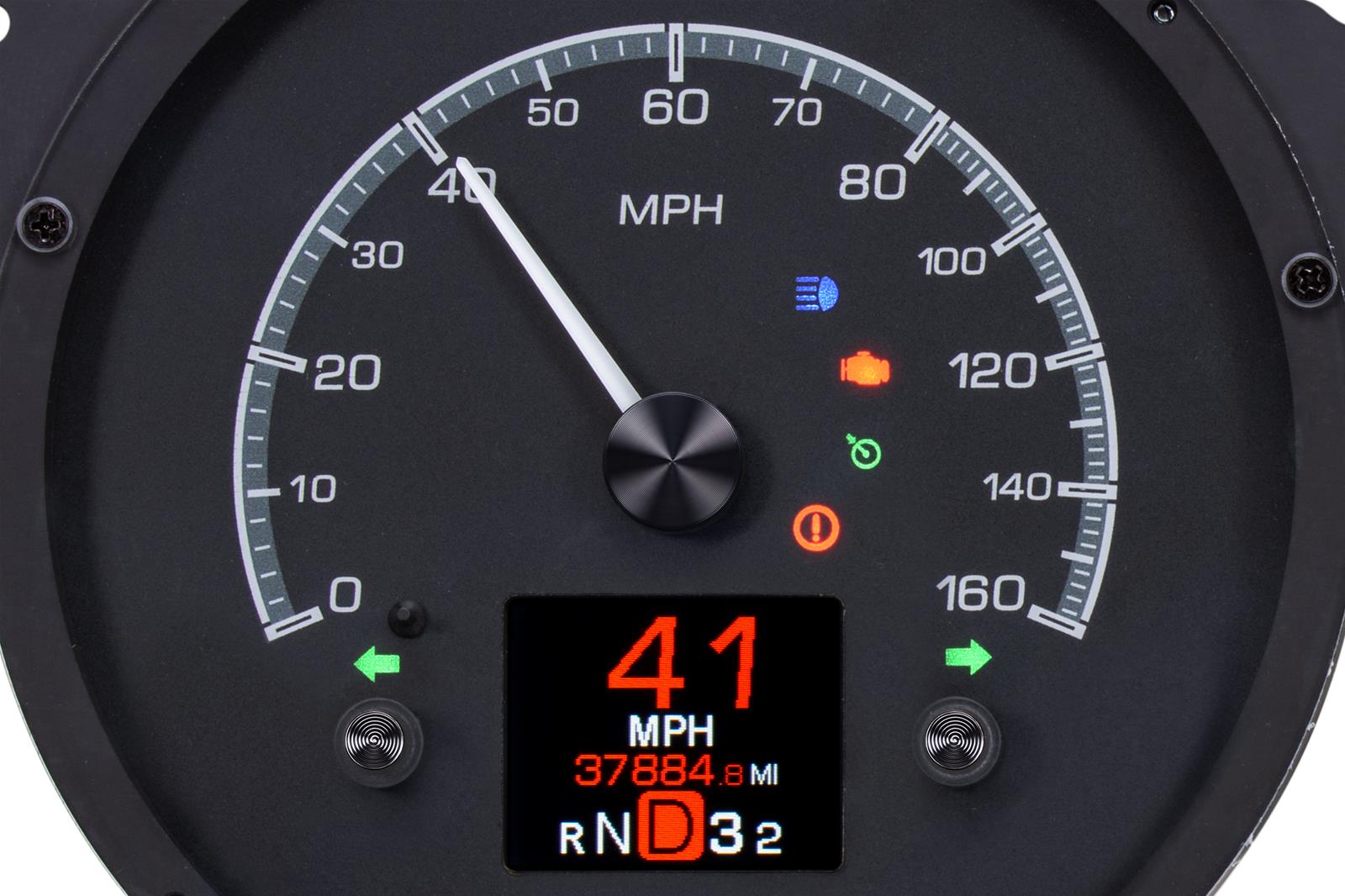 Dakota Digital HDX Direct-Fit Analog Gauge Systems HDX-68C-VET-K