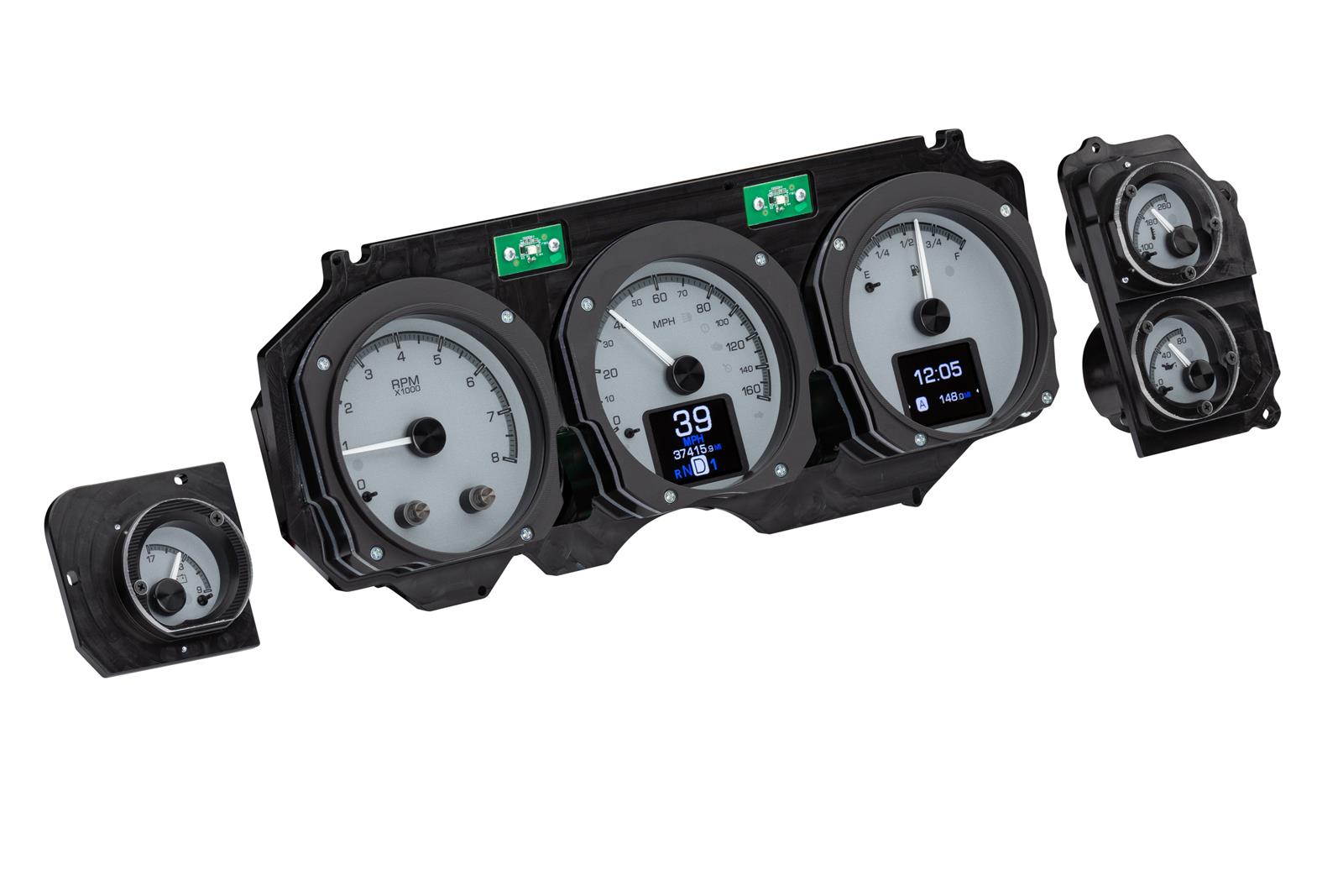 Dakota Digital HDX Direct-Fit Analog Gauge Systems HDX-70C-CVL-S