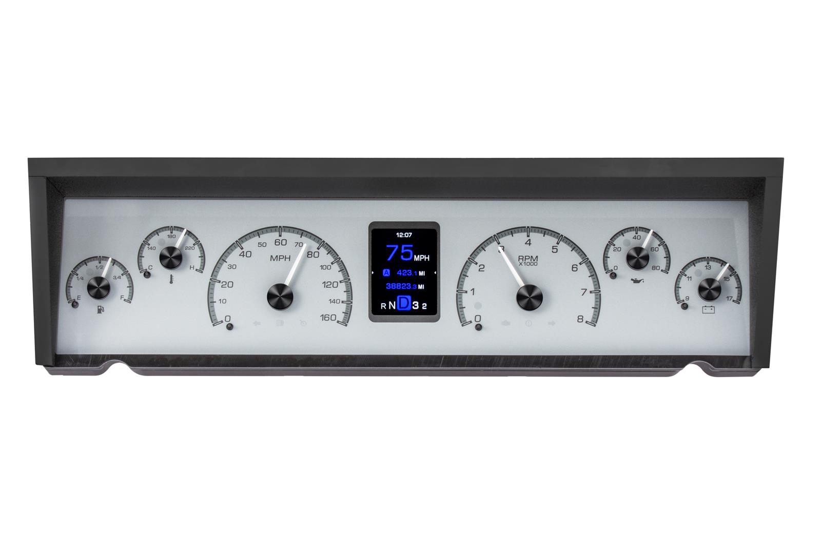 Dakota Digital HDX Direct-Fit Analog Gauge Systems HDX-77C-CAP-S