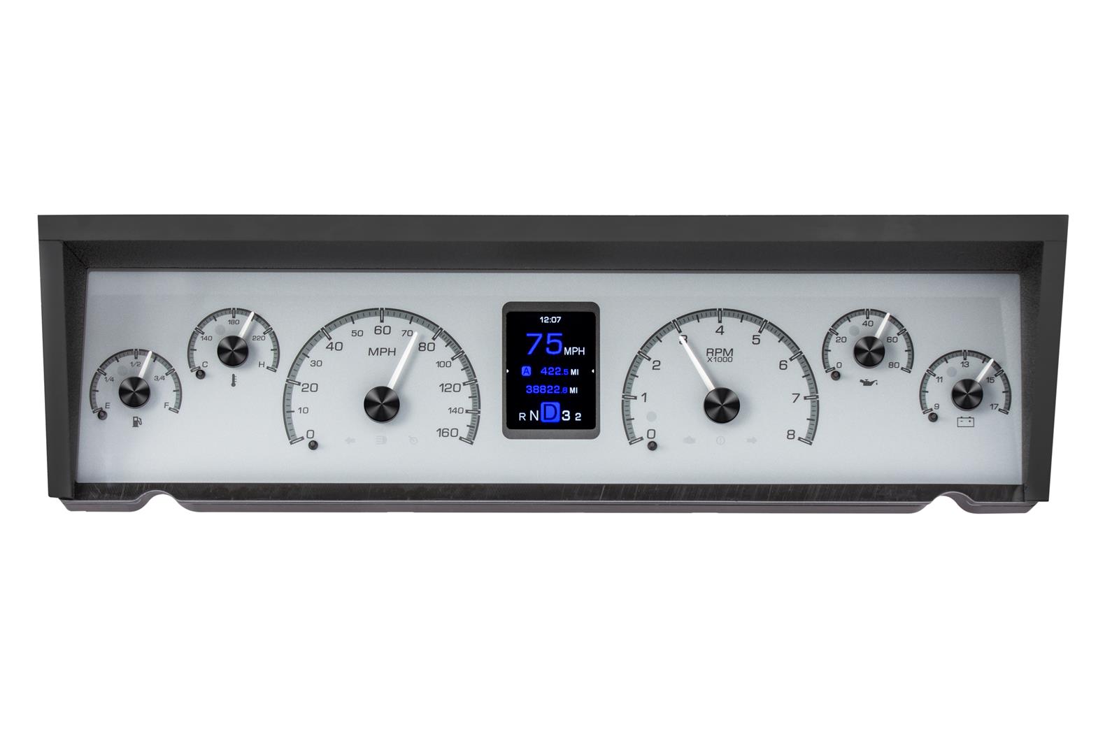 Dakota Digital HDX Direct-Fit Analog Gauge Systems HDX-77C-CAP-S