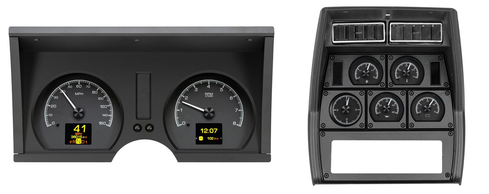 Dakota Digital HDX Direct-Fit Analog Gauge Systems HDX-78C-VET-K