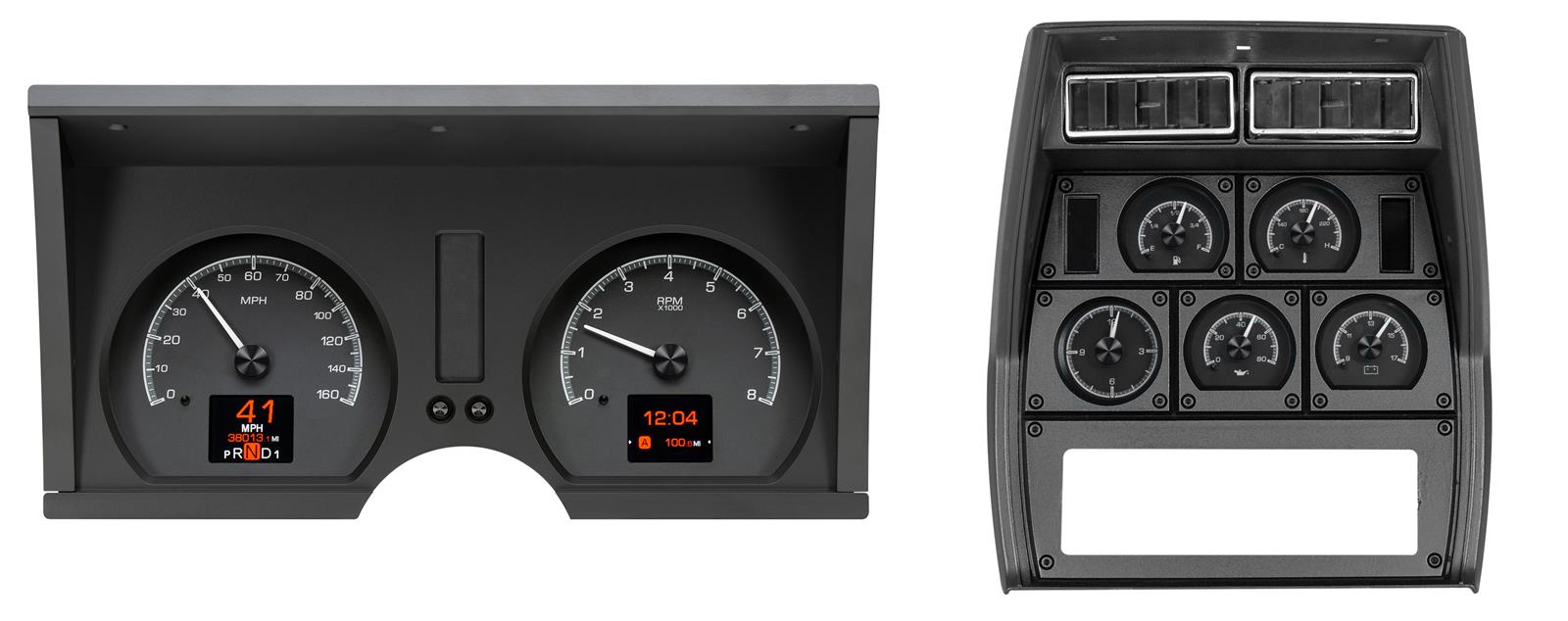Dakota Digital HDX Direct-Fit Analog Gauge Systems HDX-78C-VET-K