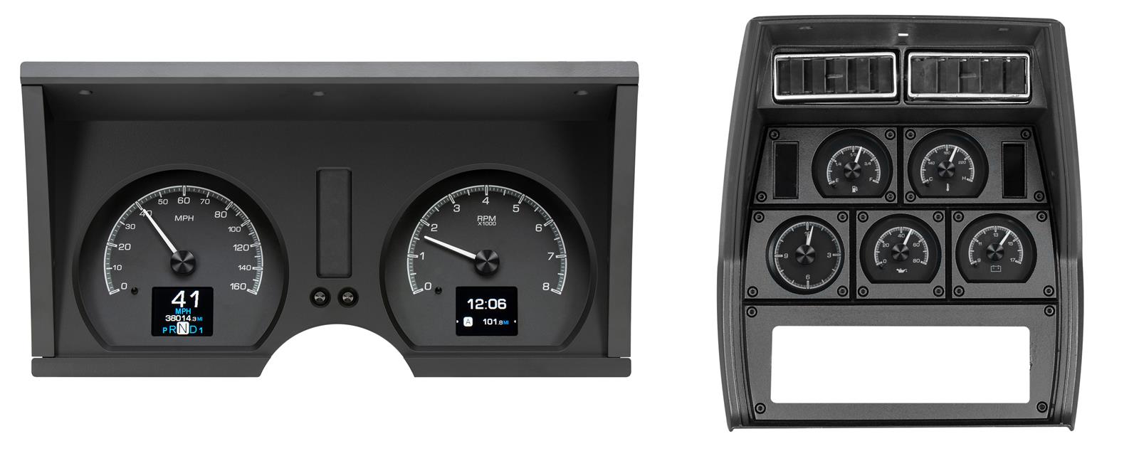 Dakota Digital HDX Direct-Fit Analog Gauge Systems HDX-78C-VET-K