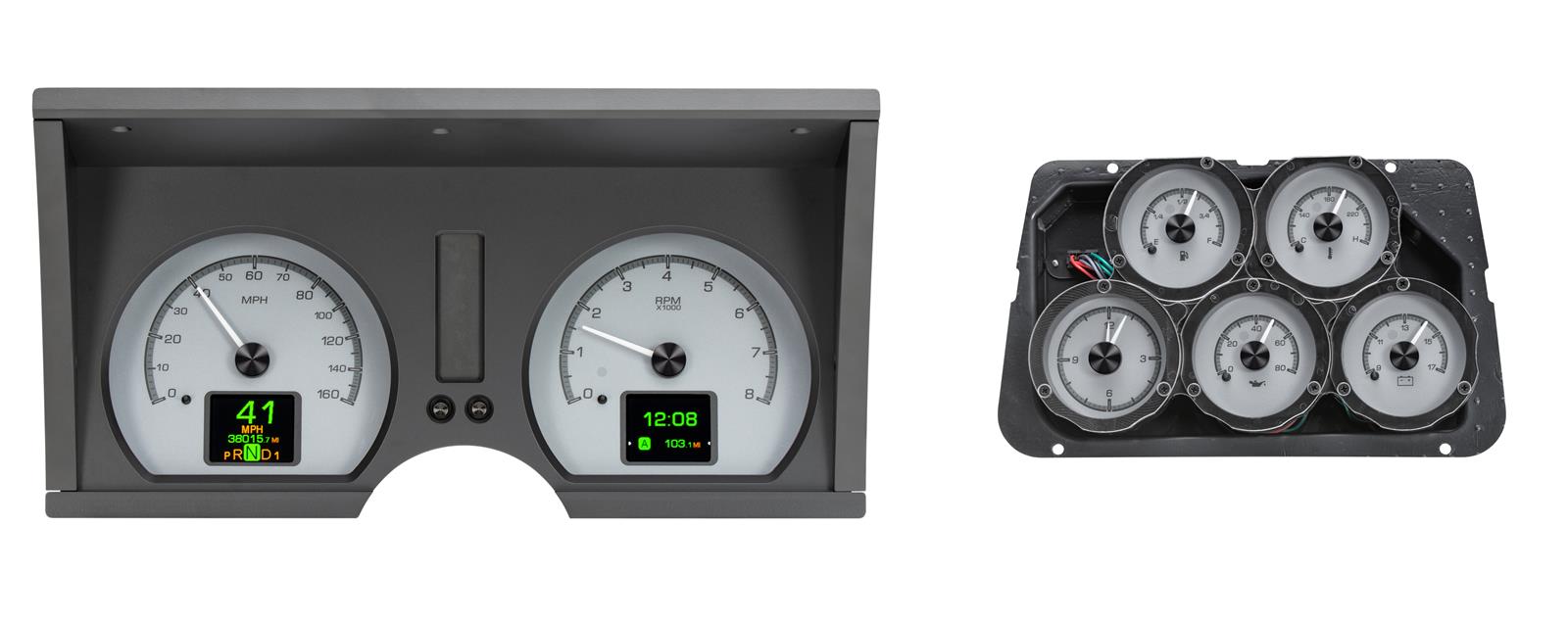 Dakota Digital HDX Direct-Fit Analog Gauge Systems HDX-78C-VET-S
