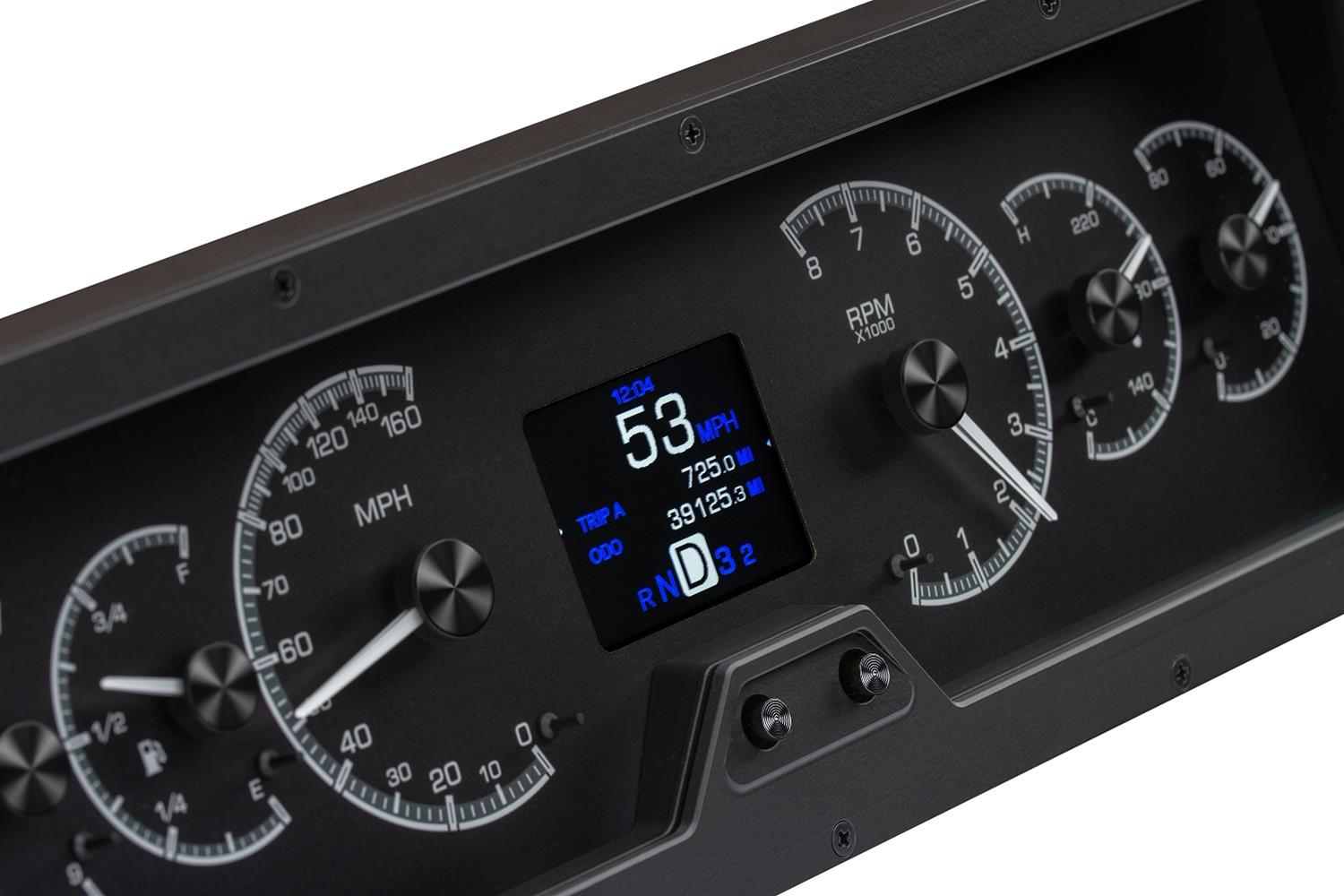 Dakota Digital HDX Direct-Fit Analog Gauge Systems HDX-78O-CUT-K