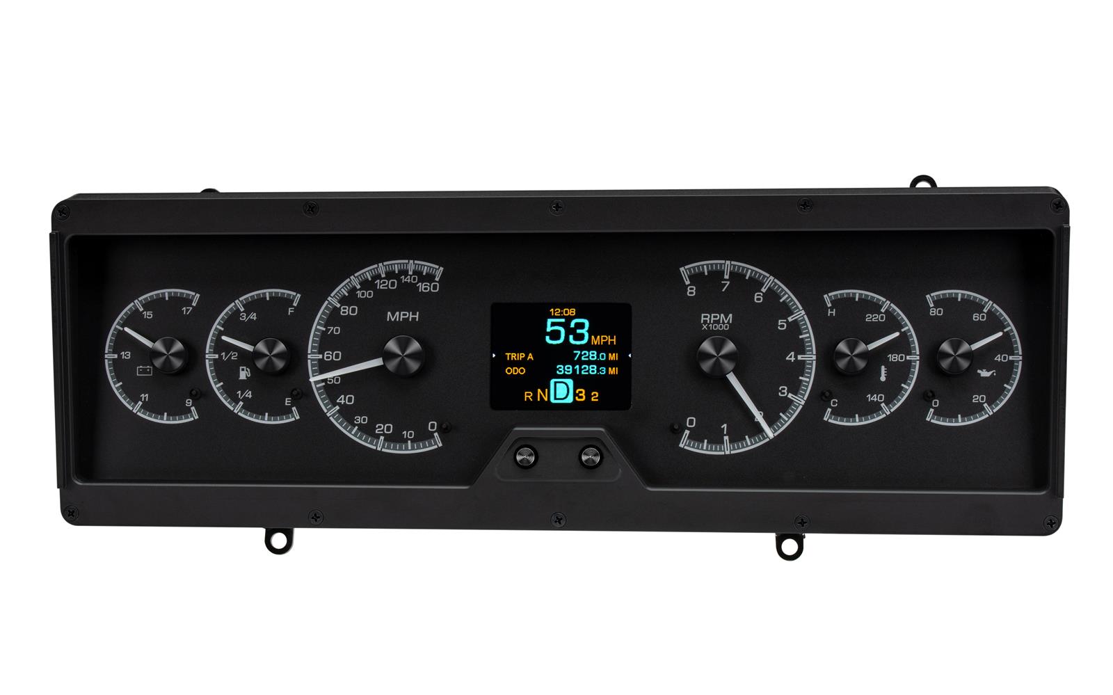 Dakota Digital HDX Direct-Fit Analog Gauge Systems HDX-78O-CUT-K