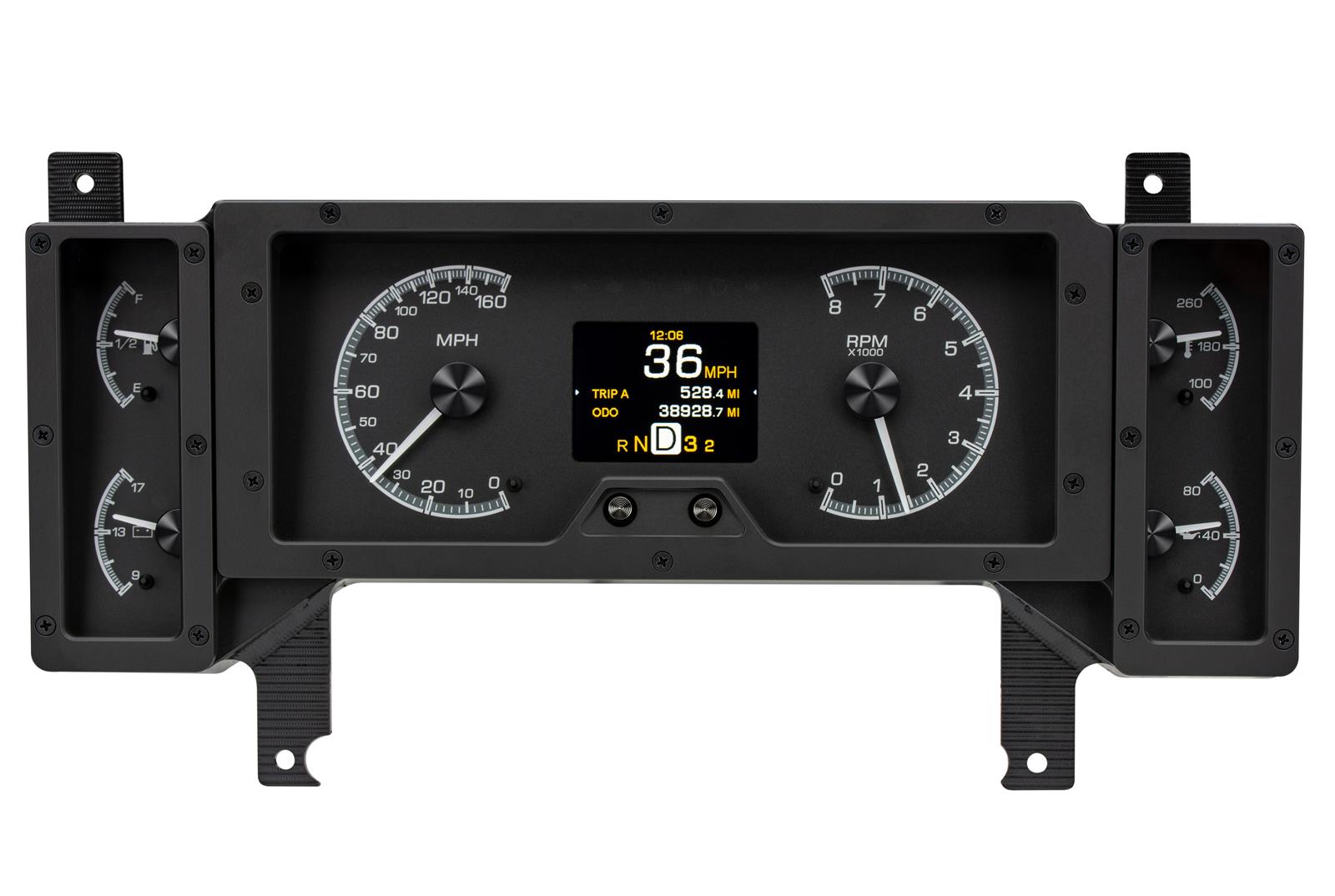 Dakota Digital HDX Direct-Fit Analog Gauge Systems HDX-84B-REG-K