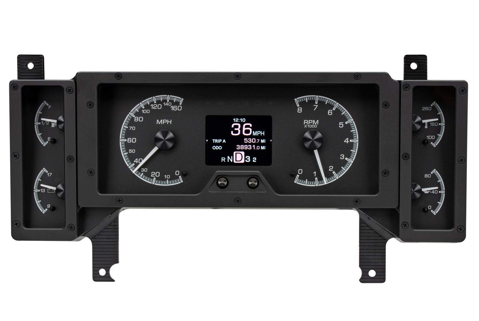Dakota Digital HDX Direct-Fit Analog Gauge Systems HDX-84B-REG-K