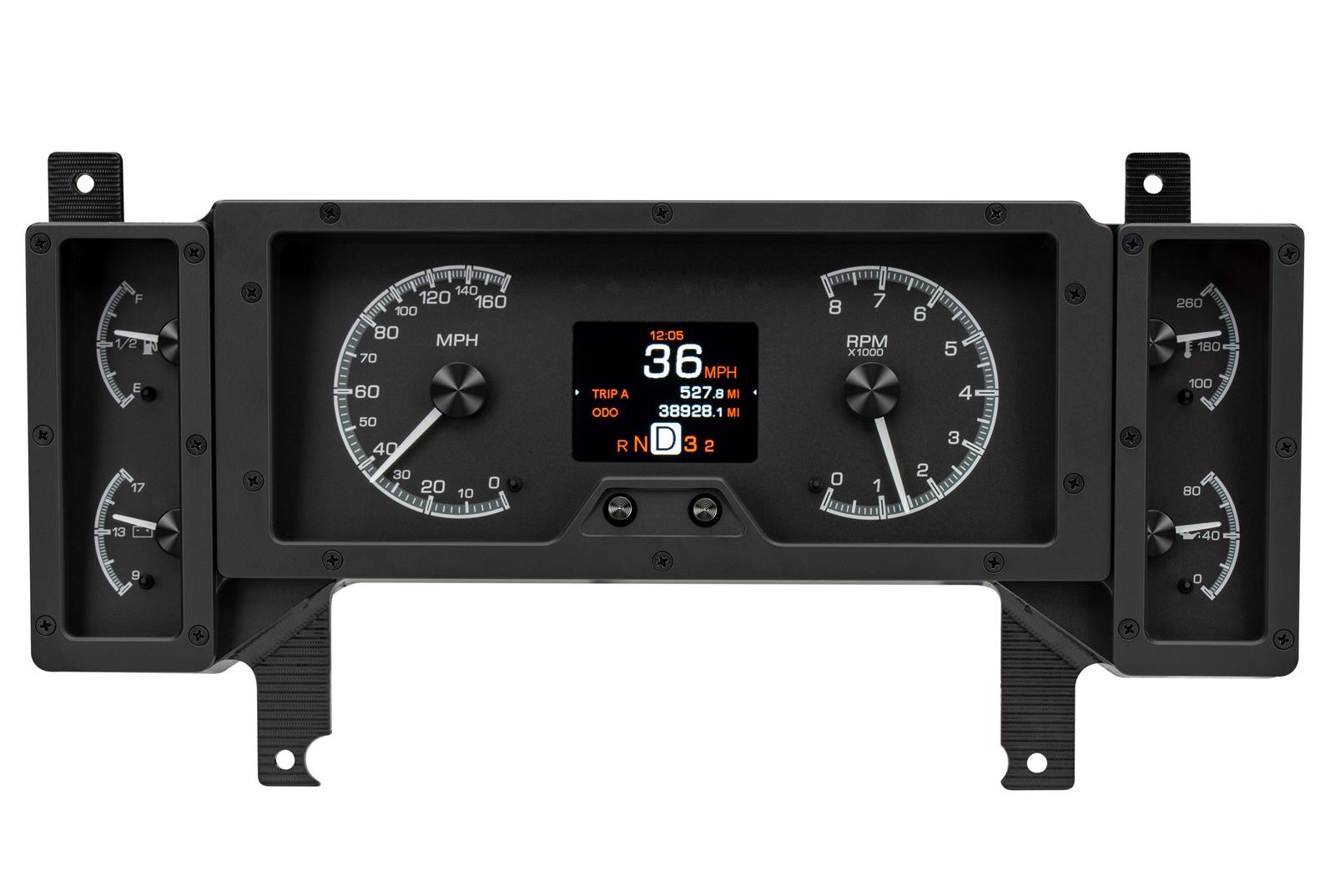 Dakota Digital HDX Direct-Fit Analog Gauge Systems HDX-84B-REG-K
