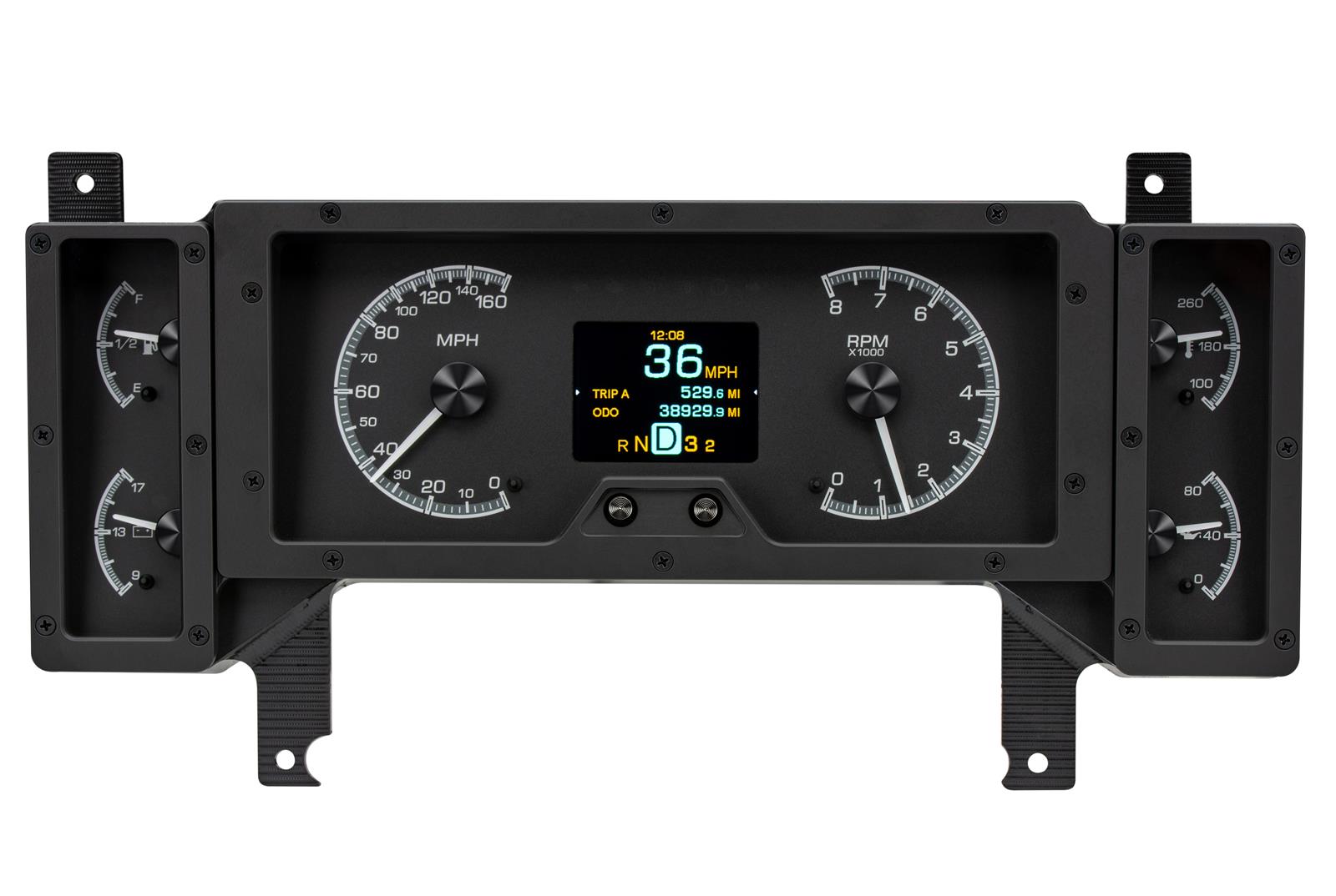 Dakota Digital HDX Direct-Fit Analog Gauge Systems HDX-84B-REG-K
