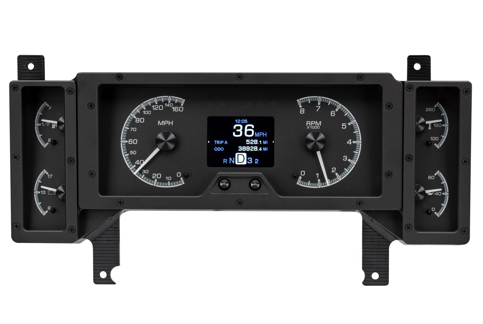 Dakota Digital HDX Direct-Fit Analog Gauge Systems HDX-84B-REG-K
