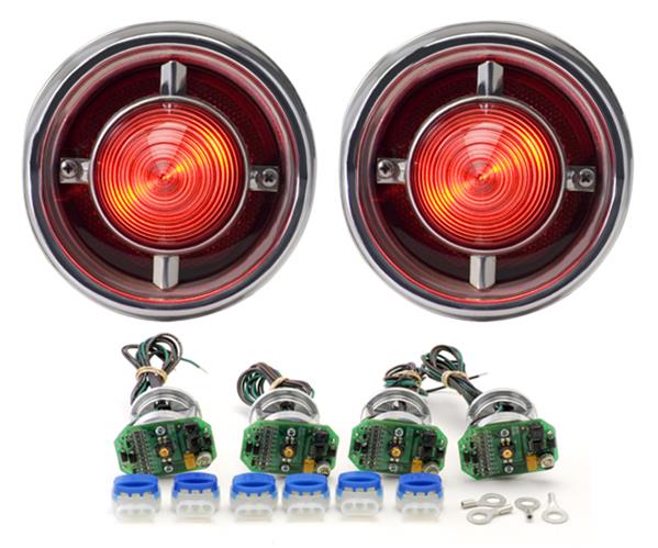 Dakota Digital LED Replacement Taillight Systems LAT-NR161