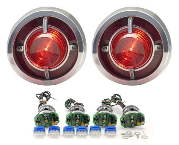 Dakota Digital LED Replacement Taillight Systems LAT-NR161
