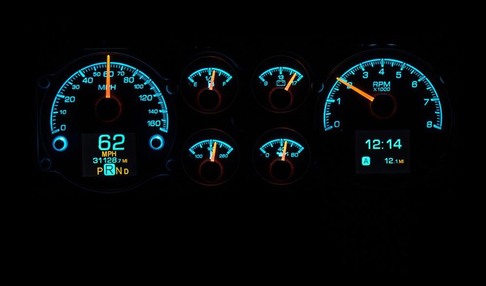 Dakota Digital Gauge Kits and Instrument Clusters MDX-78C-MC-K