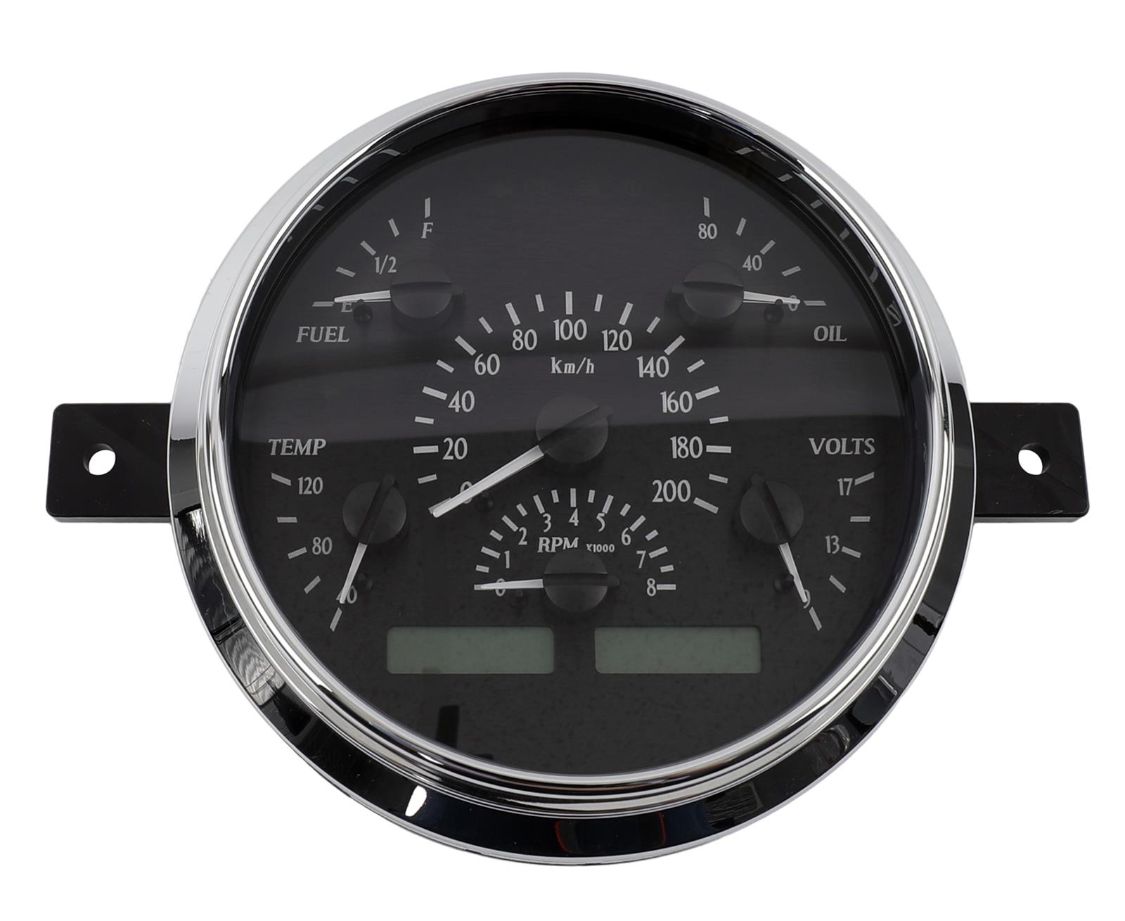 Dakota Digital VHX Series Direct-Fit Analog Gauge Systems MHX-50M-K-W