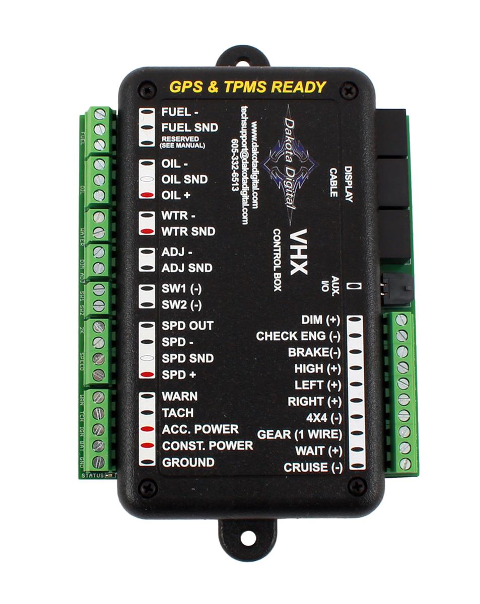 Dakota Digital VHX Series Direct-Fit Analog Gauge Systems MHX-55C-S-W