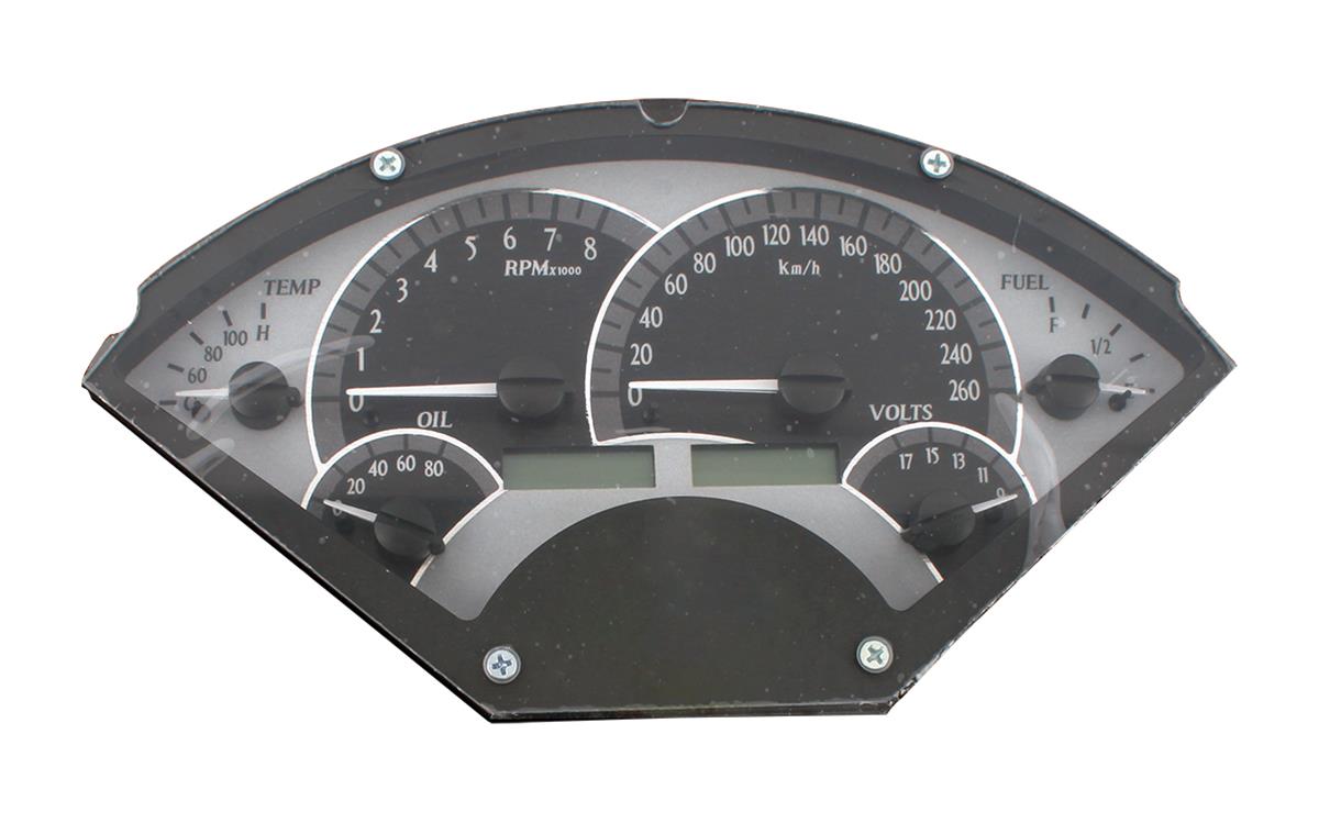 Dakota Digital VHX Series Direct-Fit Analog Gauge Systems MHX-55C-S-W