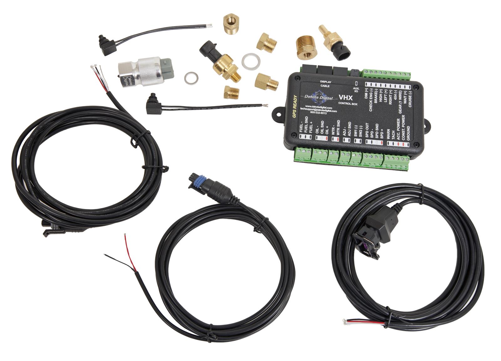 Dakota Digital VHX Series Direct-Fit Analog Gauge Systems MHX-60C-PU-C-R