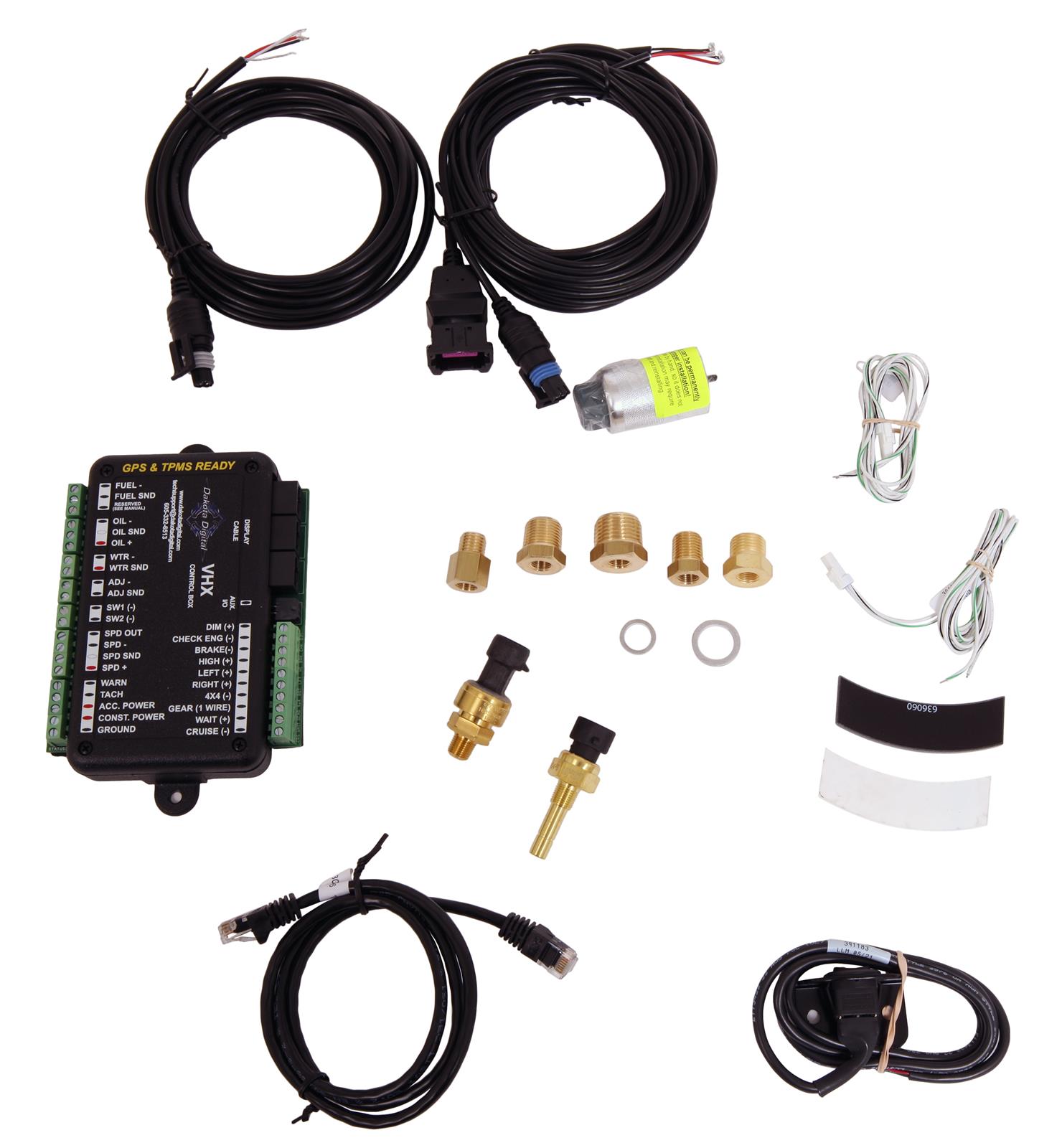 Dakota Digital VHX Series Direct-Fit Analog Gauge Systems MHX-73C-PU-S-B