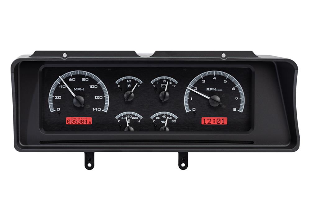 Dakota Digital VHX Series Direct-Fit Analog Gauge Systems VHX-78C-MAL-K-R