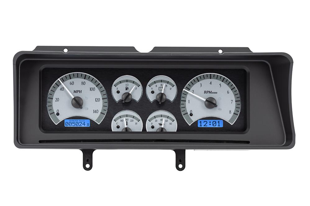 Dakota Digital VHX Series Direct-Fit Analog Gauge Systems MHX-78C-MAL-S-B