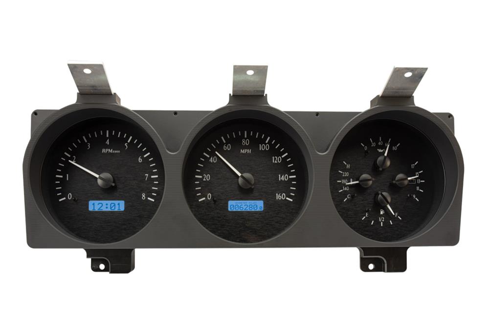 Dakota Digital VHX Series Direct-Fit Analog Gauge Systems MHX-81D-PU-K-B