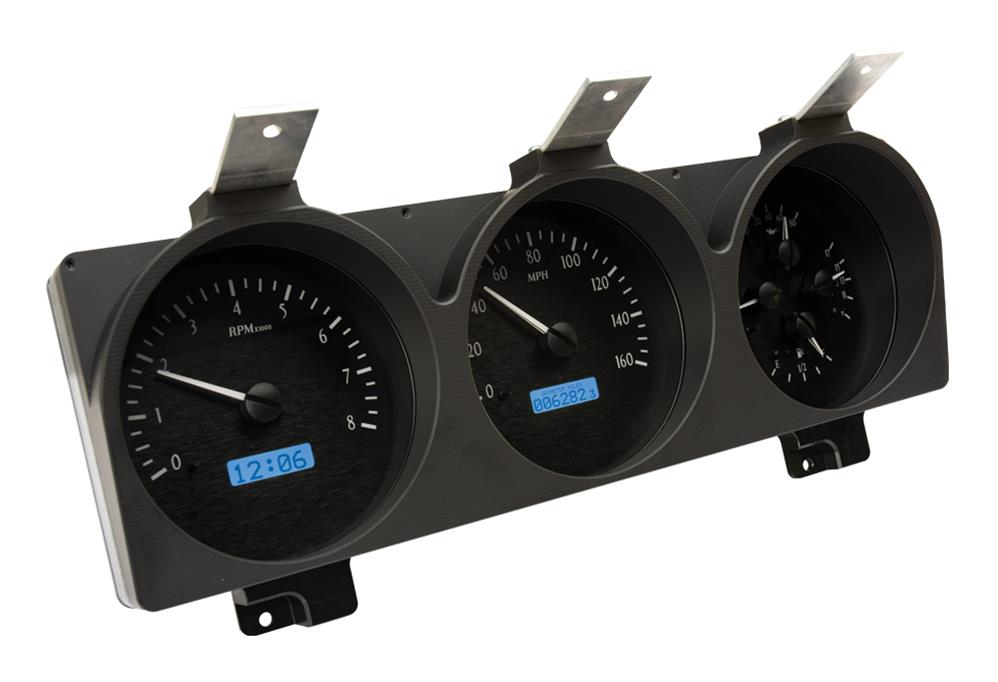 Dakota Digital VHX Series Direct-Fit Analog Gauge Systems MHX-81D-PU-K-B