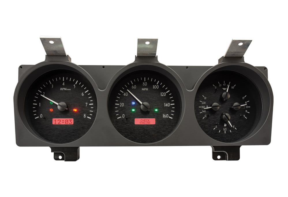 Dakota Digital VHX Series Direct-Fit Analog Gauge Systems MHX-81D-PU-K-R