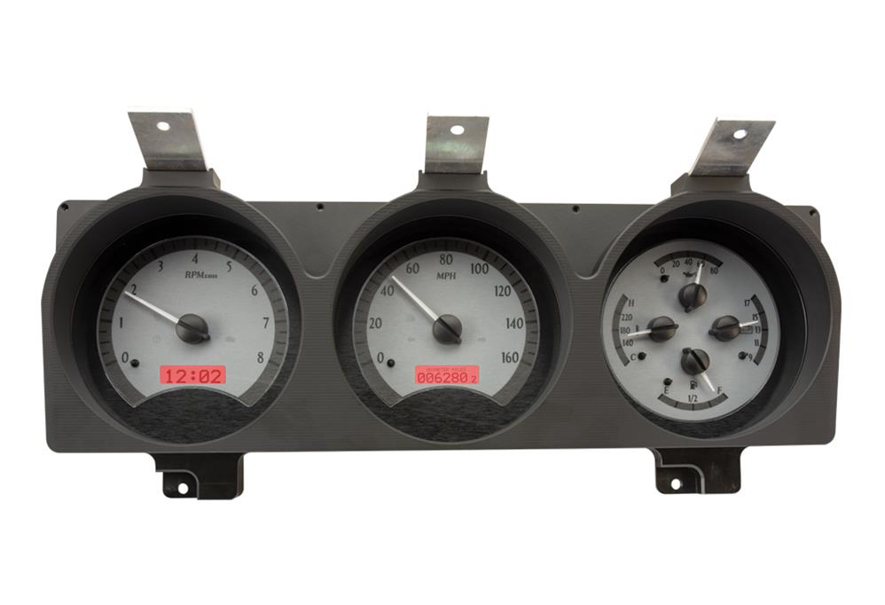 Dakota Digital VHX Series Direct-Fit Analog Gauge Systems MHX-81D-PU-S-R