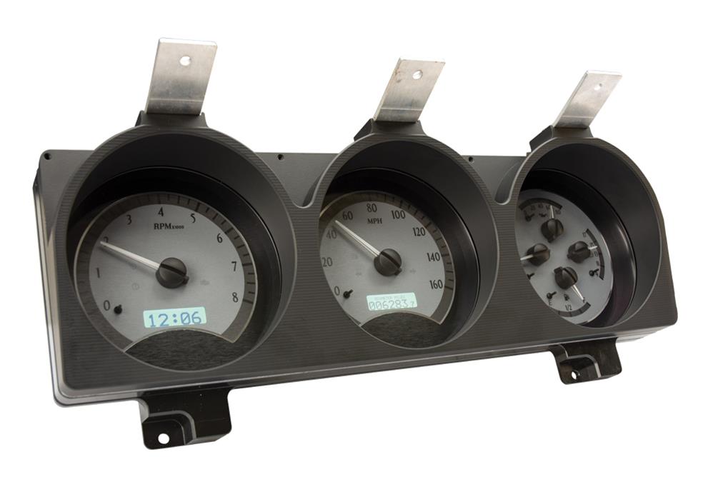 Dakota Digital VHX Series Direct-Fit Analog Gauge Systems MHX-81D-PU-S-W