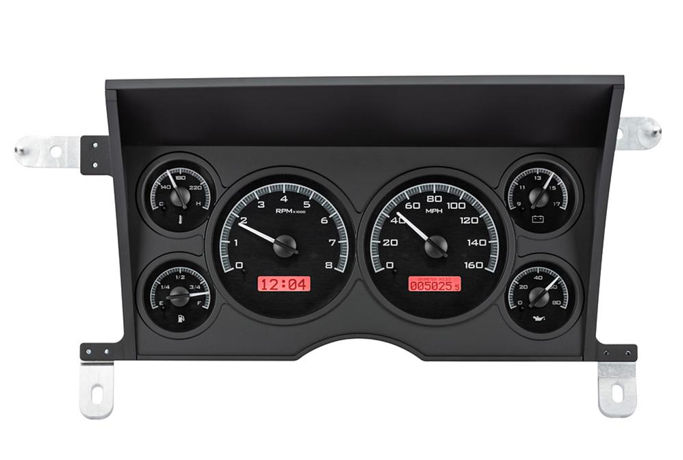 Dakota Digital VHX Series Direct-Fit Analog Gauge Systems MHX-86C-S10-K-R