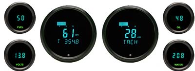 Dakota Digital Odyssey Series II Digital 6-Gauge Kits ODYR-60-1