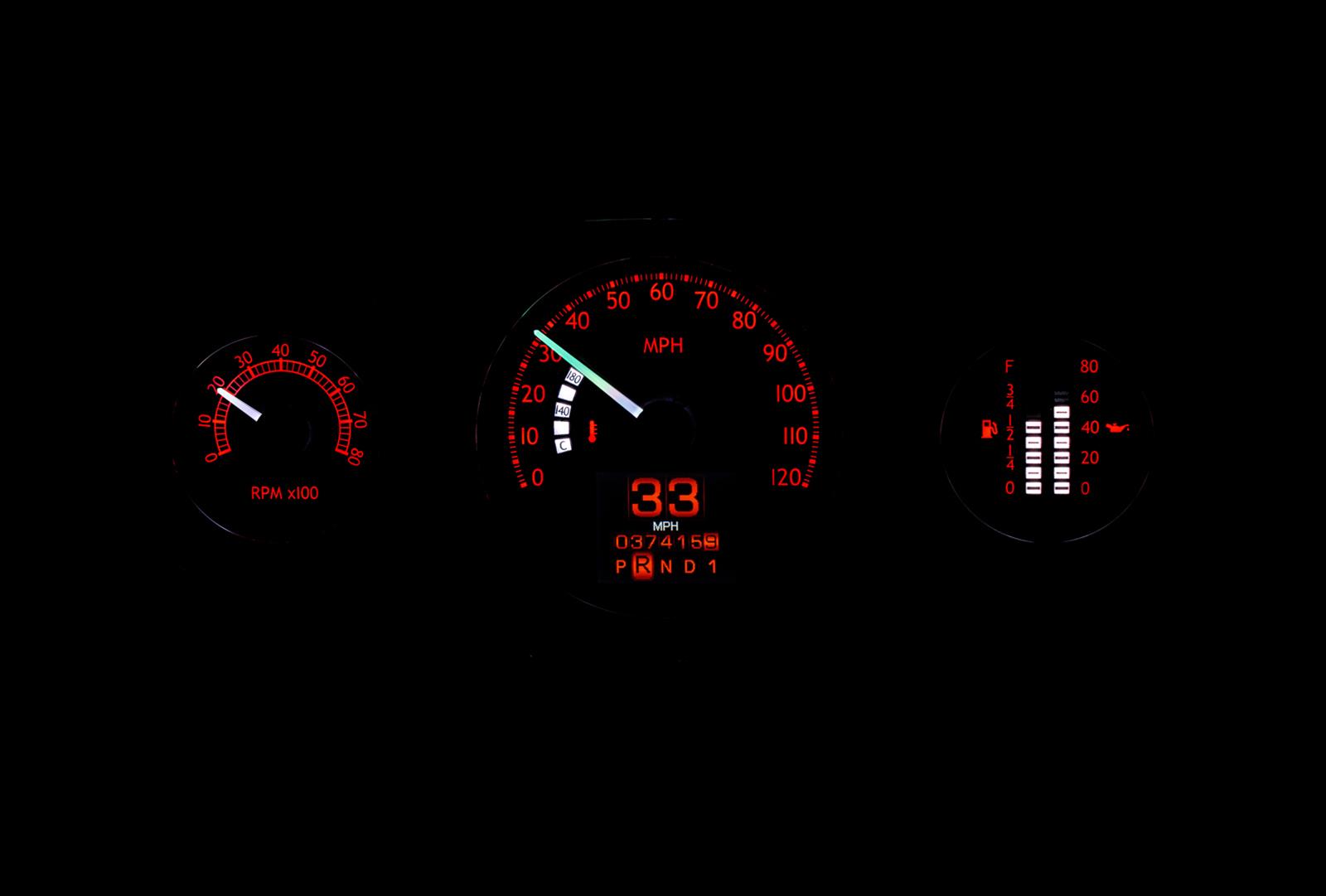 Dakota Digital RTX Direct-Fit Gauge Kits RTX-32F-X