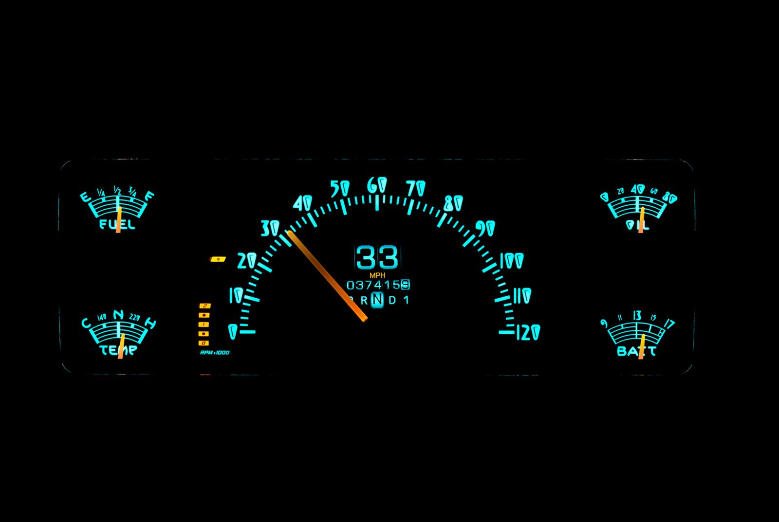 Dakota Digital RTX Direct-Fit Gauge Kits RTX-40F-X