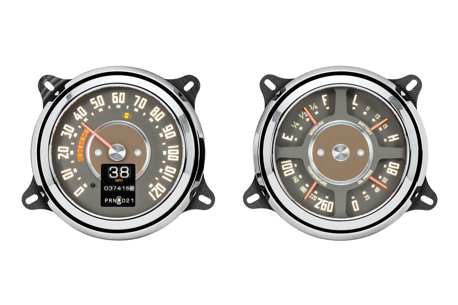 Dakota Digital RTX Direct-Fit Gauge Kits RTX-47C-PU-X