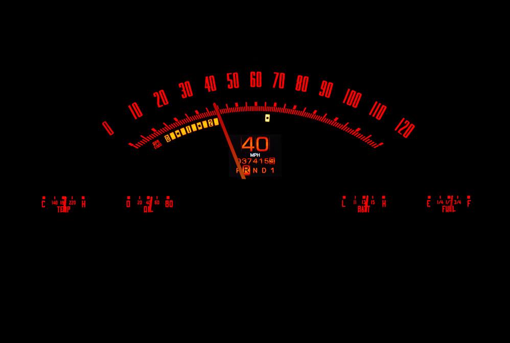 Dakota Digital RTX Direct-Fit Gauge Kits RTX-56F-PU