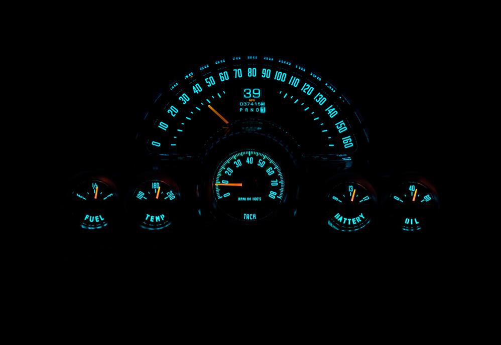 Dakota Digital RTX Direct-Fit Gauge Kits RTX-58C-VET-X