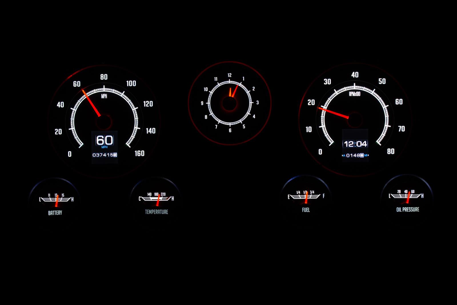 Dakota Digital RTX Direct-Fit Gauge Kits RTX-67C-PU-X