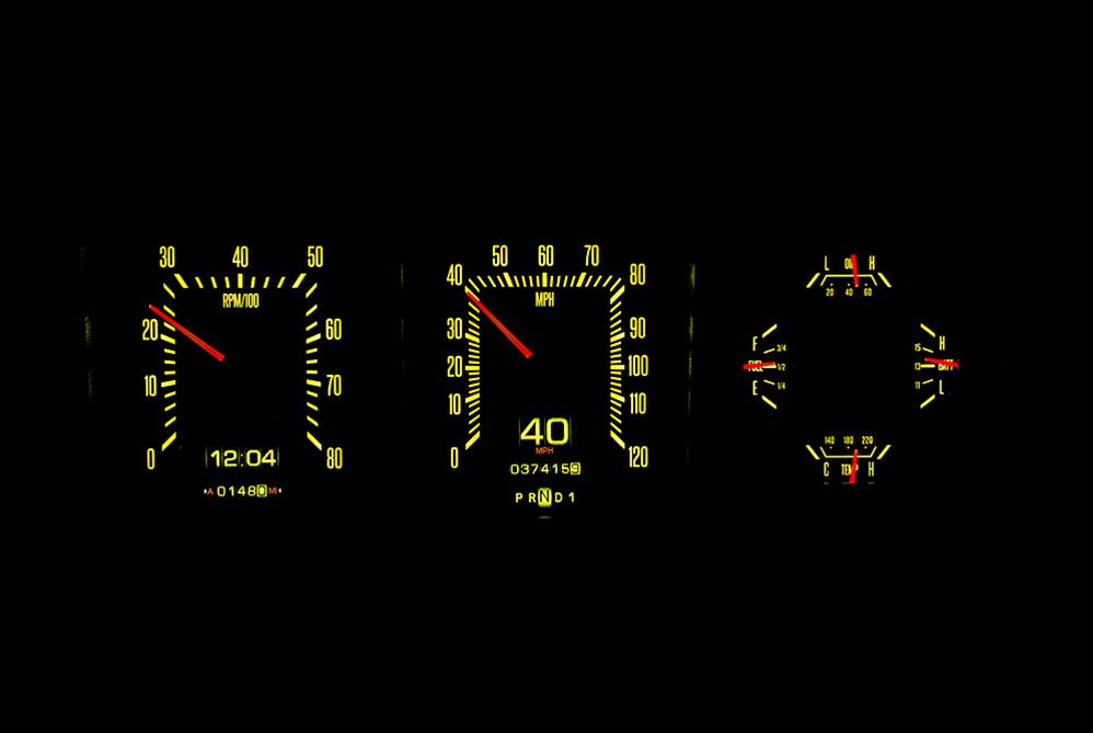 Dakota Digital RTX Direct-Fit Gauge Kits RTX-73F-PU-X