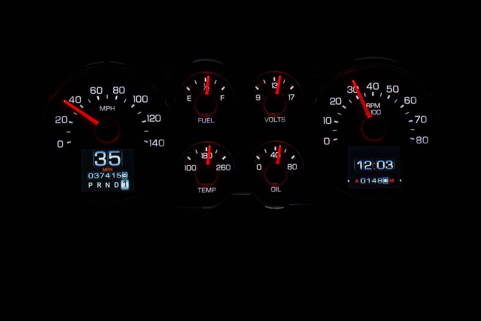 Dakota Digital RTX Direct-Fit Gauge Kits RTX-78C-MC-X