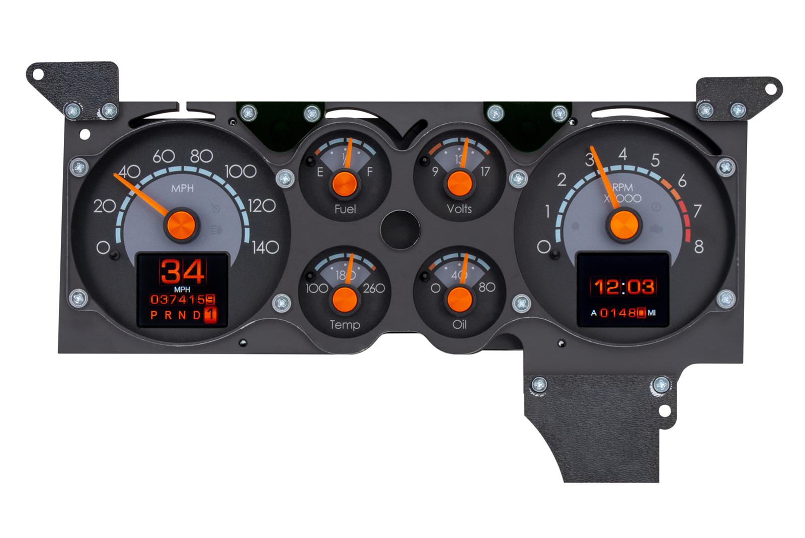 Dakota Digital RTX Direct-Fit Gauge Kits RTX-86C-MC-X