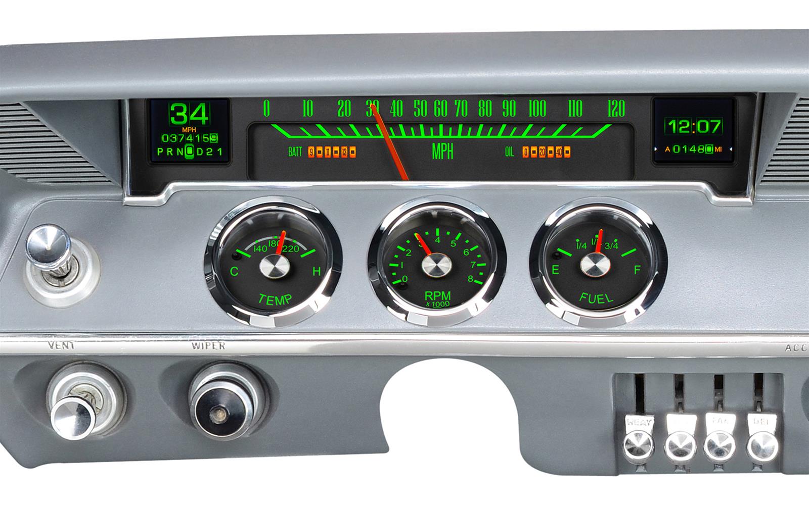 Dakota Digital RTX Direct-Fit Gauge Kits RTX-61C-IMP-X