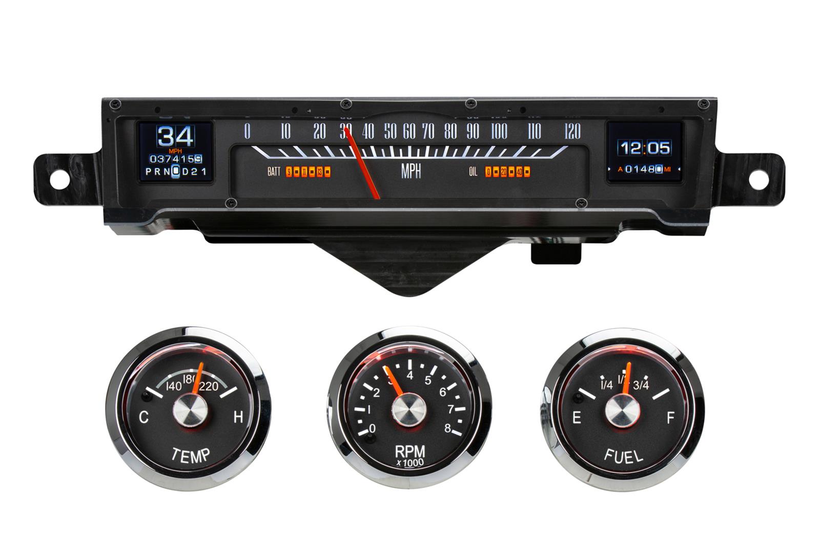 Dakota Digital RTX Direct-Fit Gauge Kits RTX-61C-IMP-X