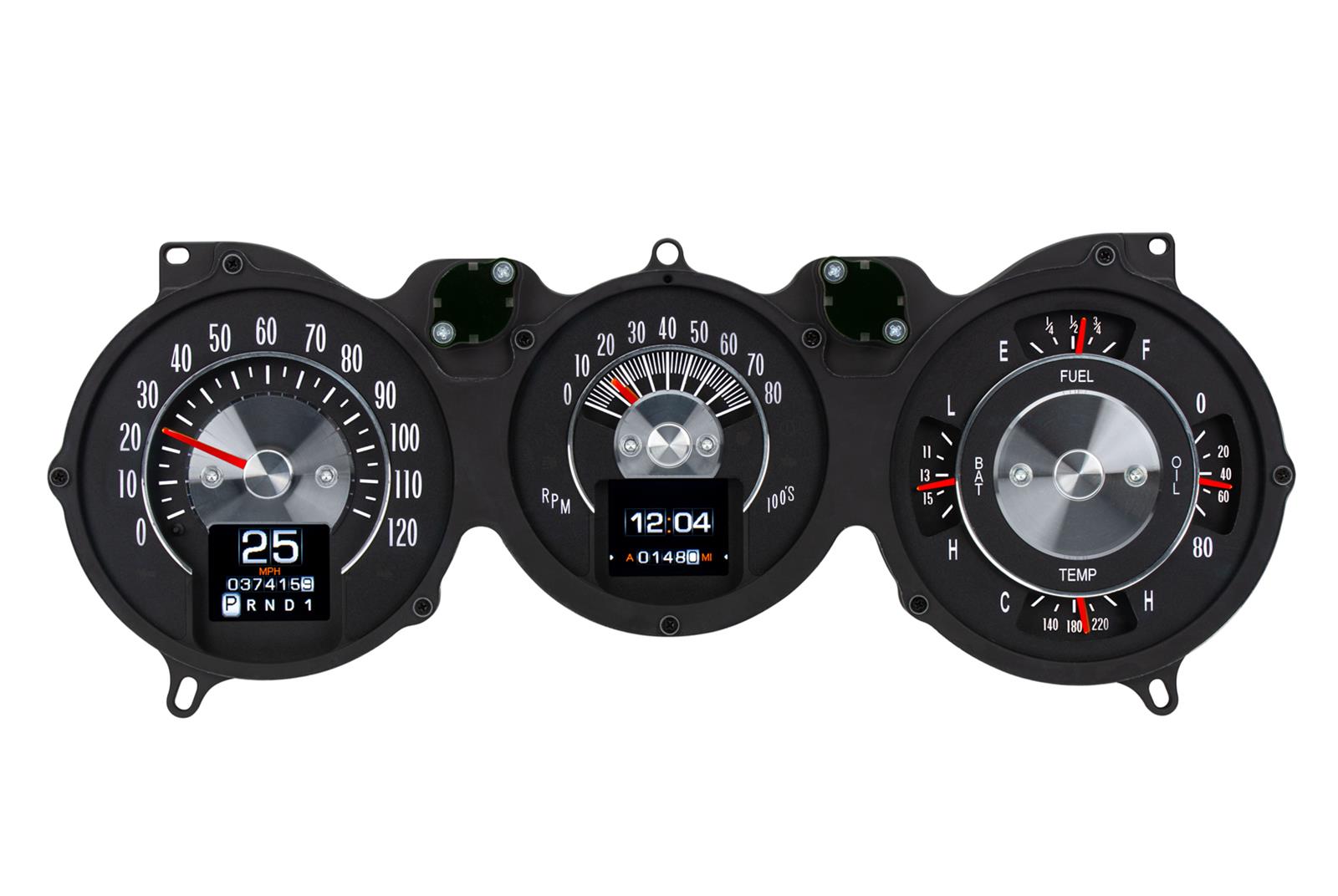 Dakota Digital RTX Direct-Fit Gauge Kits RTX-64C-CVL-X