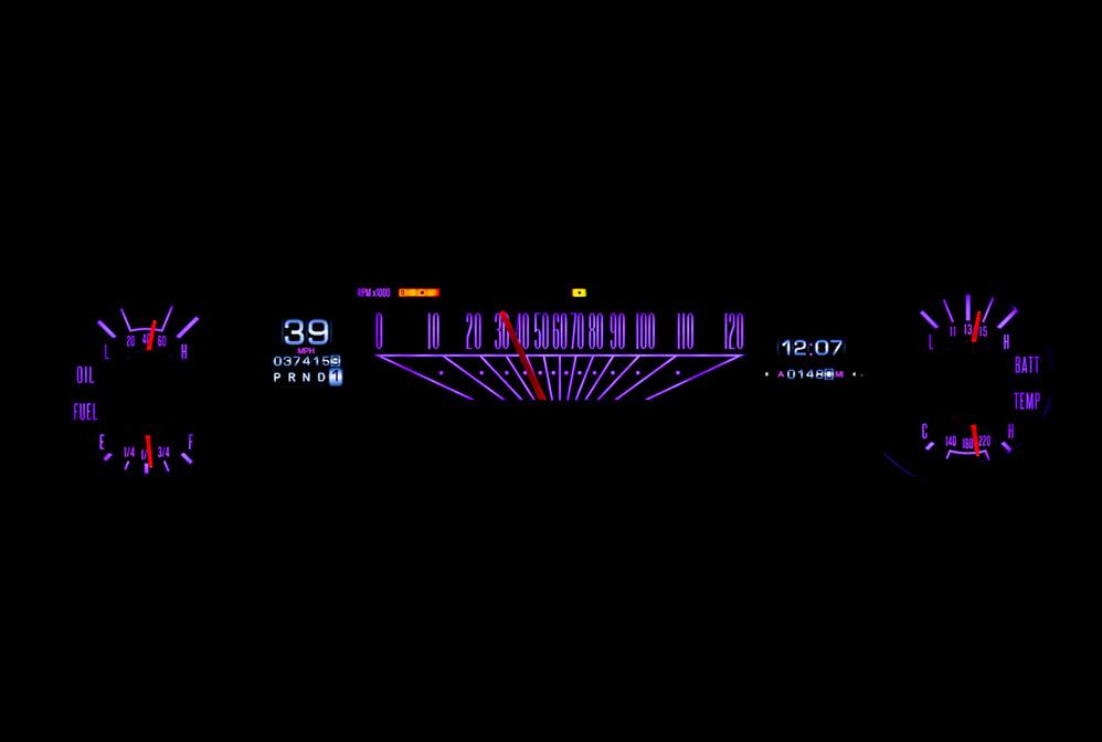 Dakota Digital RTX Direct-Fit Gauge Kits RTX-64F-FAL-X