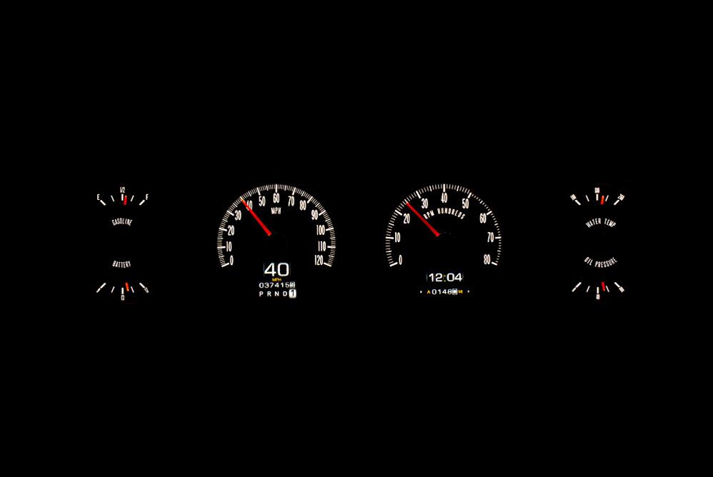 Dakota Digital RTX Direct-Fit Gauge Kits RTX-64P-GTO-X