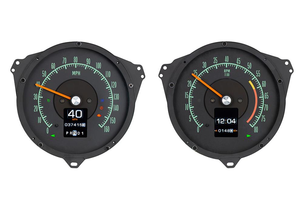 Dakota Digital RTX Direct-Fit Gauge Kits RTX-68C-VET-X