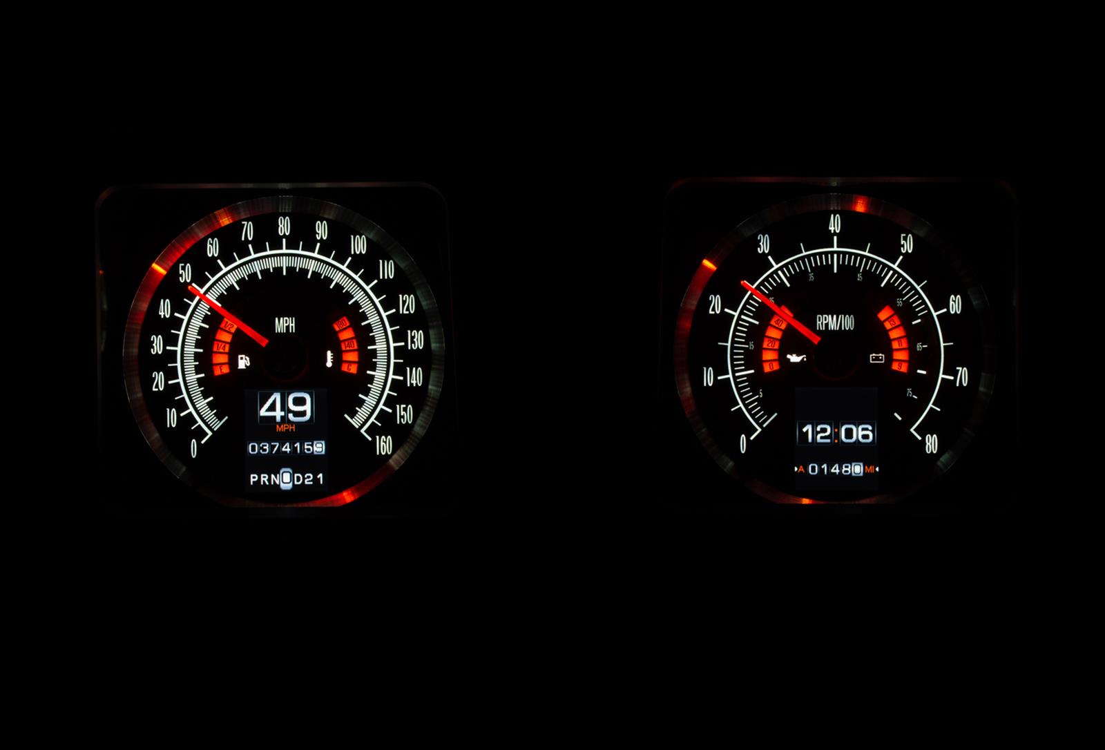 Dakota Digital RTX Direct-Fit Gauge Kits RTX-69C-CAM-X