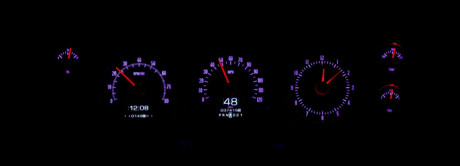 Dakota Digital RTX Direct-Fit Gauge Kits RTX-70C-CVL-X